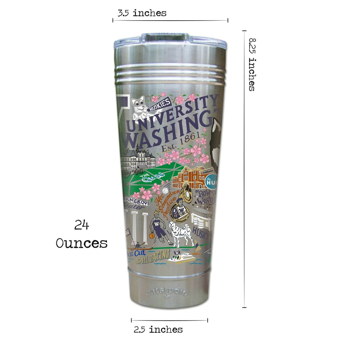 Catstudio Drinkware Washington, University of Collegiate Thermal Tumbler