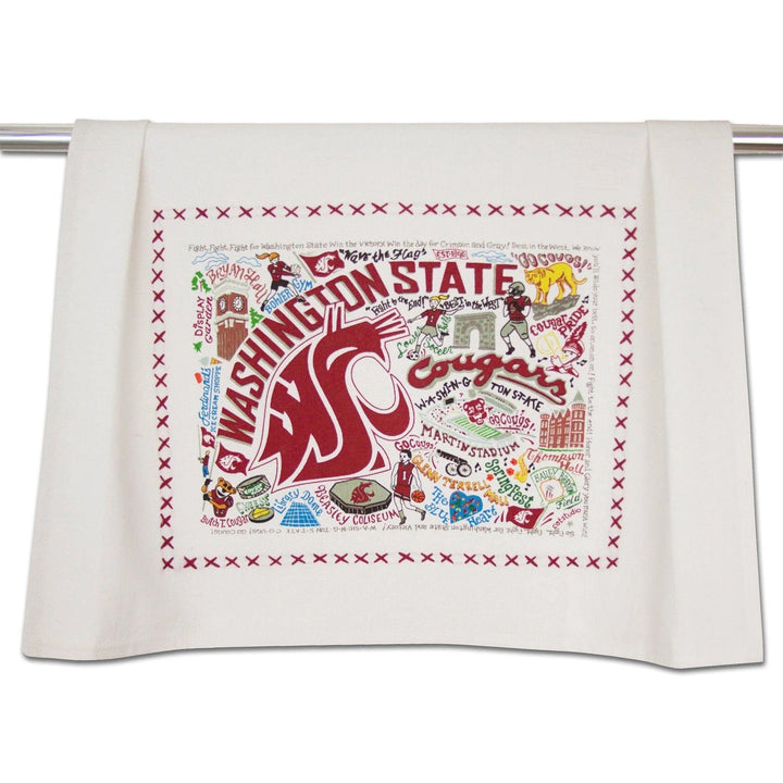 Catstudio Kitchen Towel Washington State University Collegiate Dish Towel