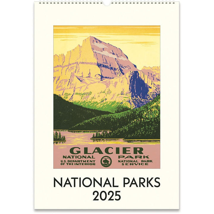 Cavallini & Co. Calendar 2025 National Parks Wall Calendar