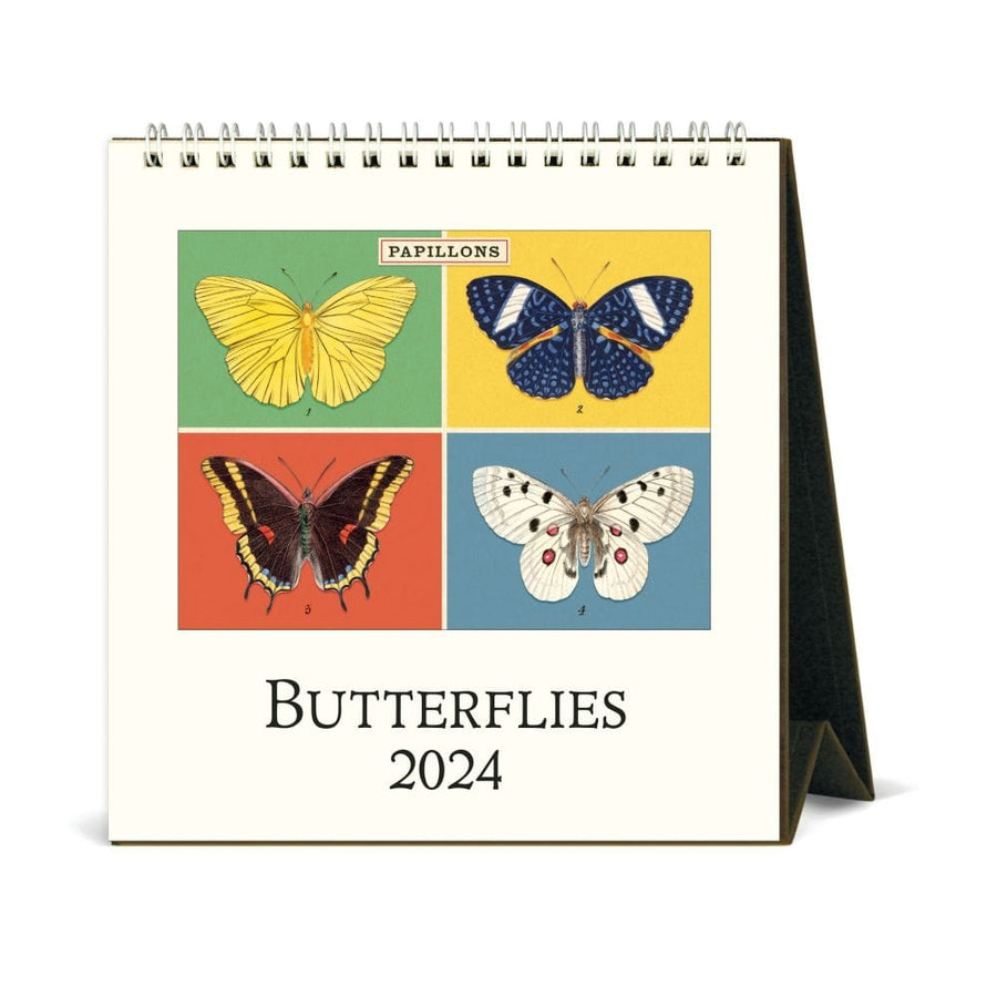 Cavallini & Co. Calendars 2024 Cavallini & Co. Butterflies Desk Calendar