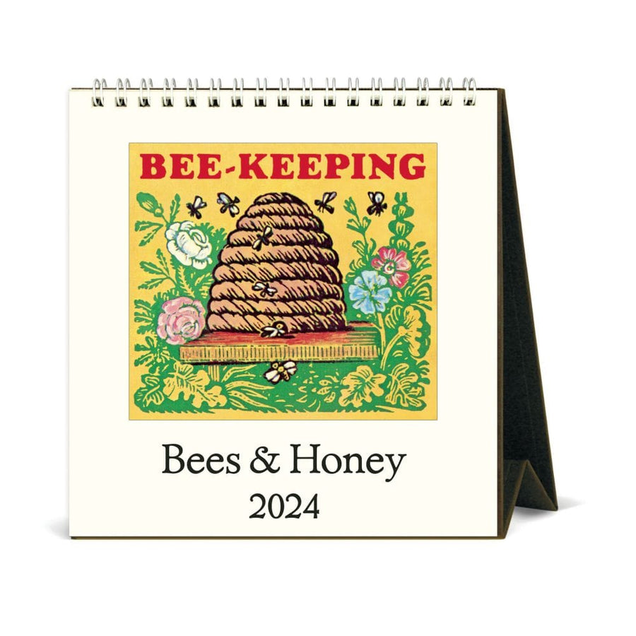 Cavallini & Co. Calendars 2024 Cavallini & Co. Vintage Bees & Honey Desk Calendar