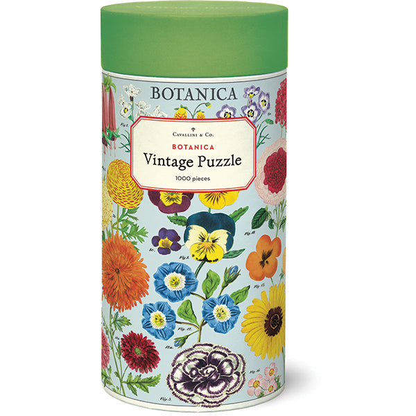Cavallini & Co. Gifts Cavallini & Co Botanica 1000 Piece Puzzle