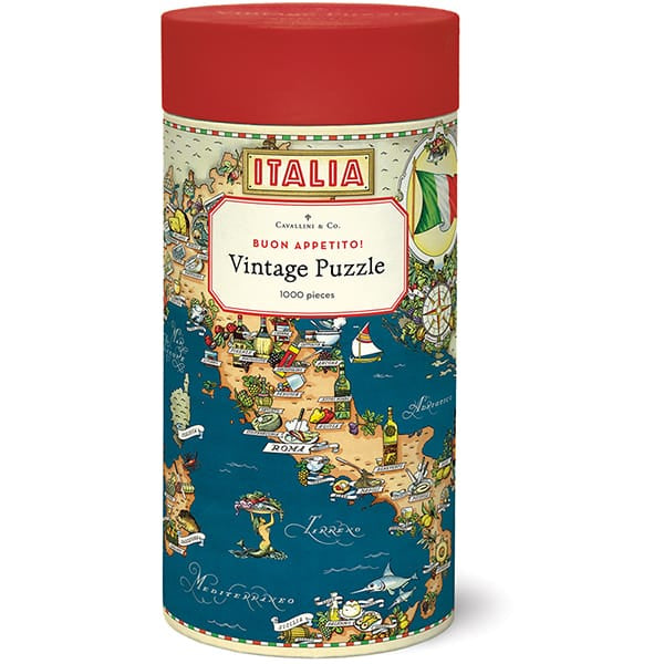 Cavallini & Co. Gifts Cavallini & Co Buon Appetito 1000 Piece Puzzle
