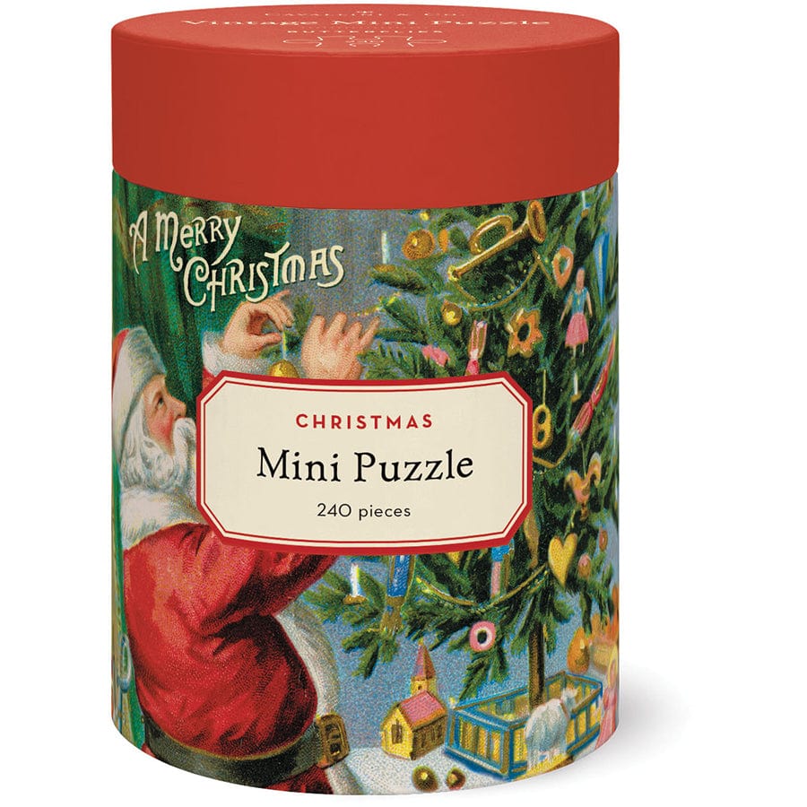 Cavallini & Co. Gifts Cavallini & Co. Christmas Santa 240 Pieces Mini Puzzle