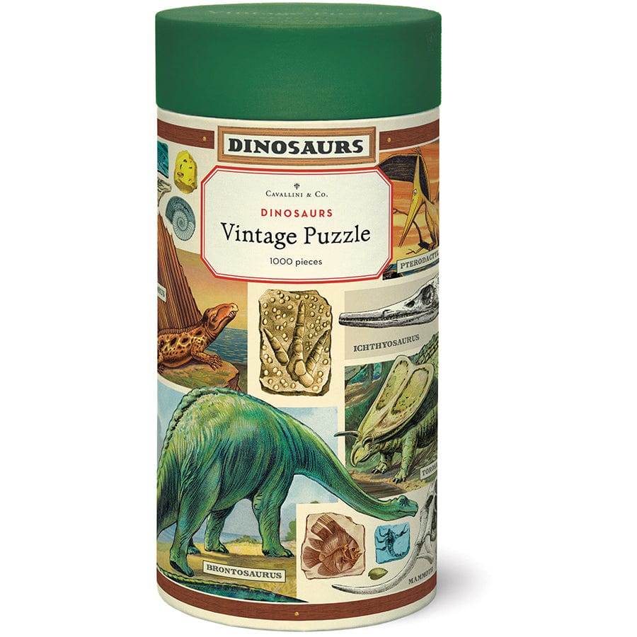 Cavallini & Co. Gifts Cavallini & Co Dinosaurs 1000 Piece Puzzle