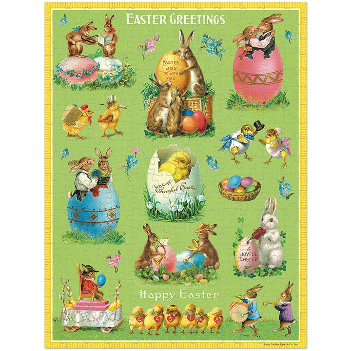 Cavallini & Co. Gifts Cavallini & Co Easter 240 Pieces Mini Puzzle
