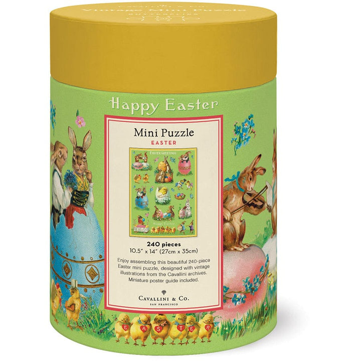 Cavallini & Co. Gifts Cavallini & Co Easter 240 Pieces Mini Puzzle