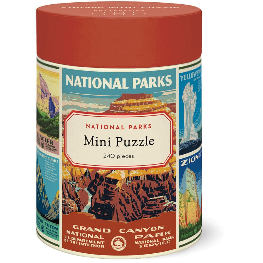 Cavallini & Co. Gifts Cavallini & Co National Parks 240 Pieces Mini Puzzle