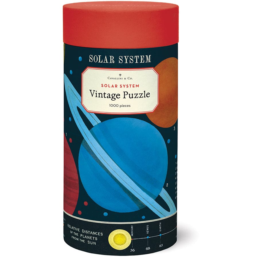 Cavallini & Co. Gifts Cavallini & Co Solar System 1000 Piece Puzzle