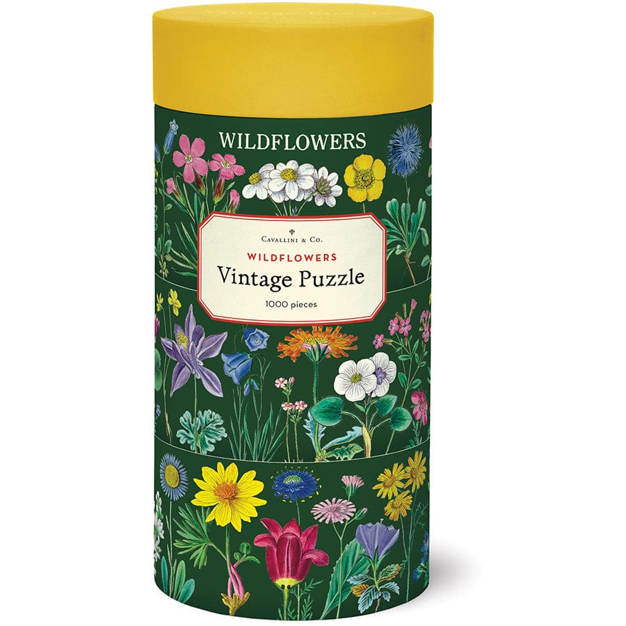 Cavallini & Co. Gifts Cavallini & Co Wildflowers 2 1000 Piece Puzzle