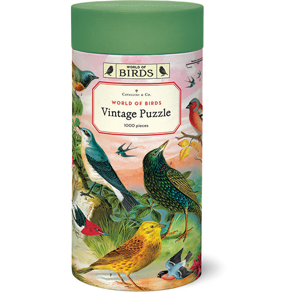 Cavallini & Co. Gifts Cavallini & Co World of Birds 1000 Piece Puzzle