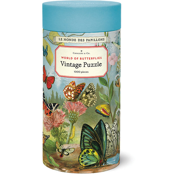 Cavallini & Co. Gifts Cavallini & Co World of Butterflies 1000 Piece Puzzle