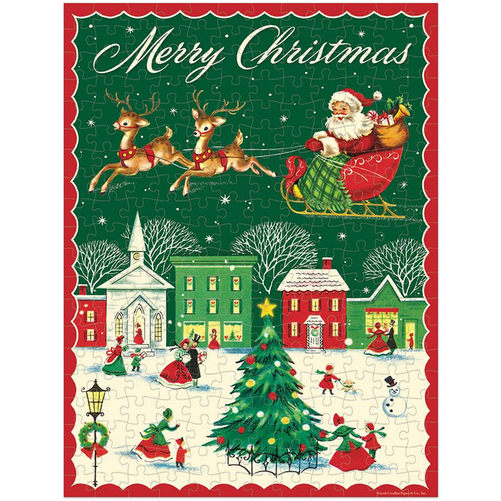 Cavallini &amp; Co. Gifts Christmas Mini Puzzle | Cavallini &amp; Co.