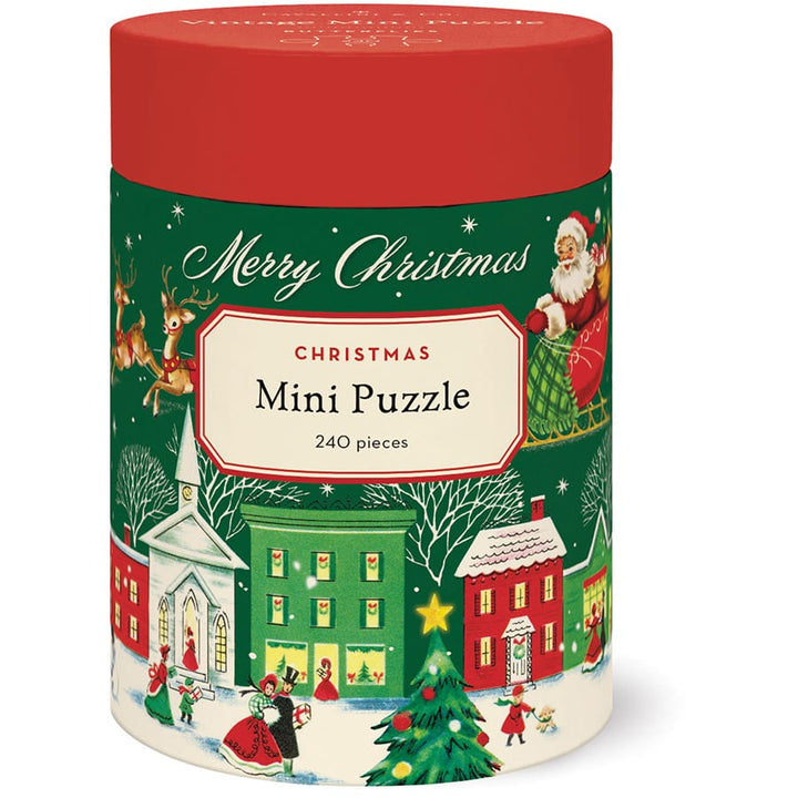 Cavallini &amp; Co. Gifts Christmas Mini Puzzle | Cavallini &amp; Co.