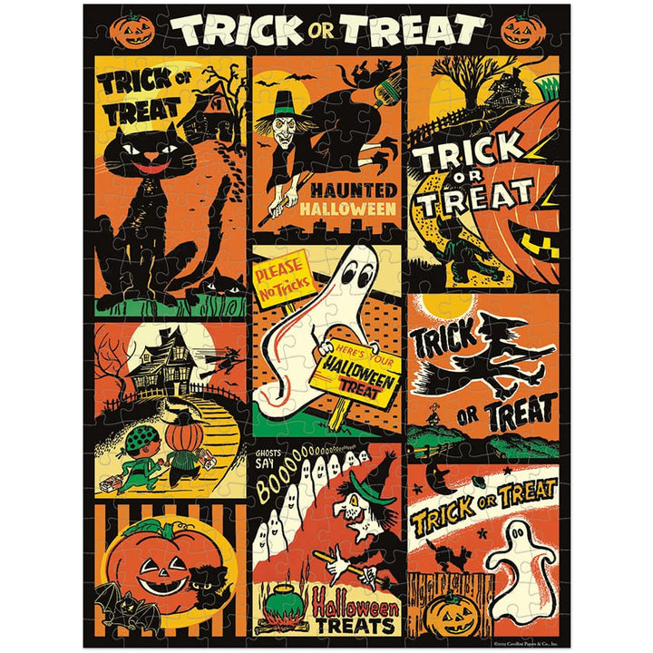 Cavallini &amp; Co. Gifts Halloween Mini Puzzle | Cavallini &amp; Co.