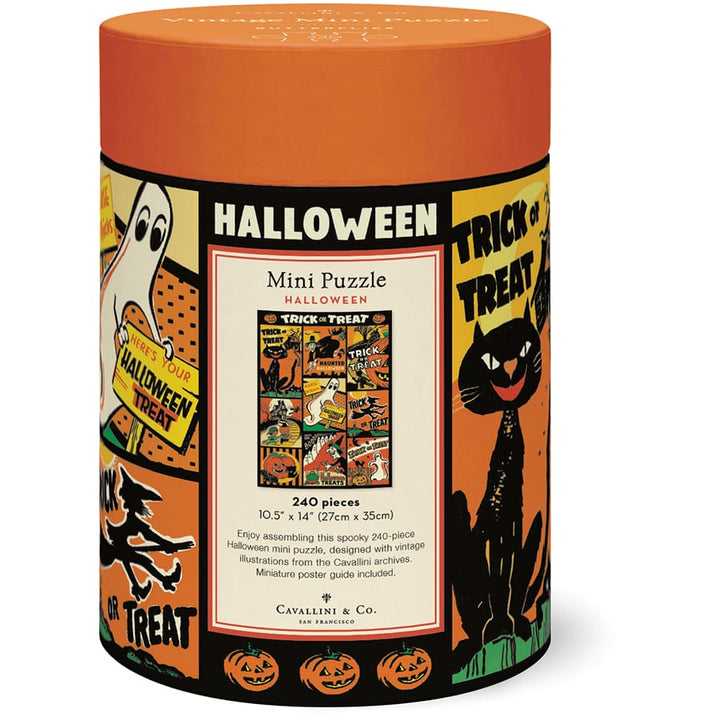 Cavallini &amp; Co. Gifts Halloween Mini Puzzle | Cavallini &amp; Co.