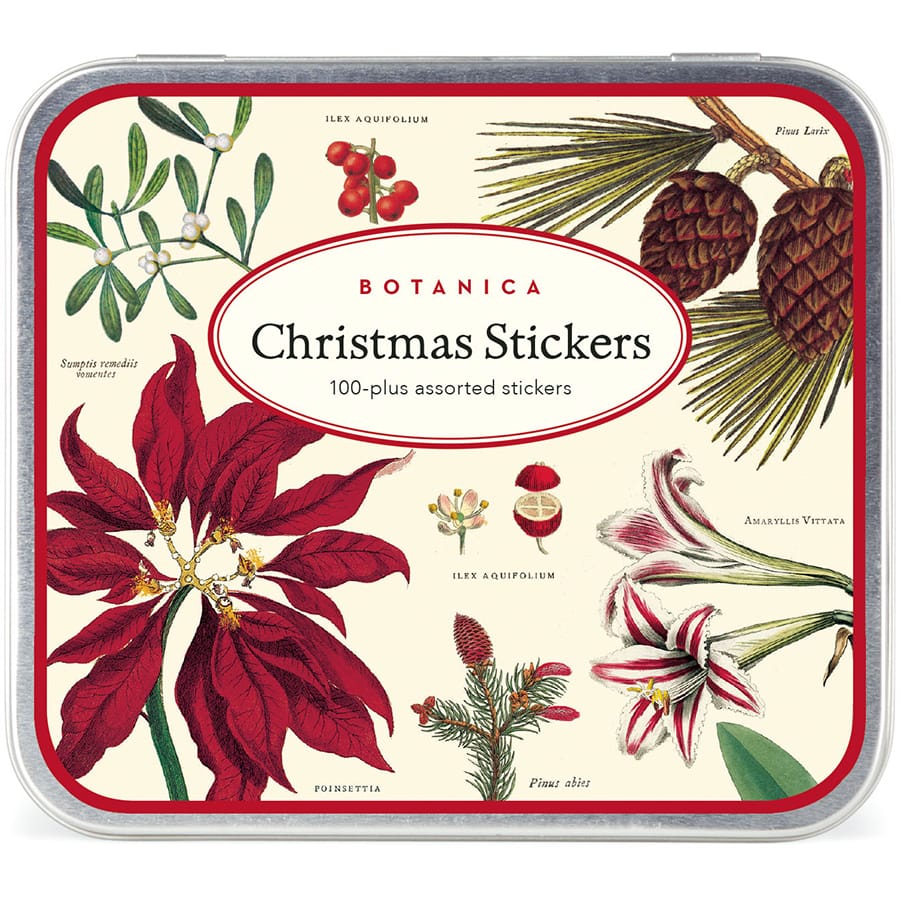 Cavallini & Co. Holiday Christmas Botanica Stickers | Cavallini & Co.