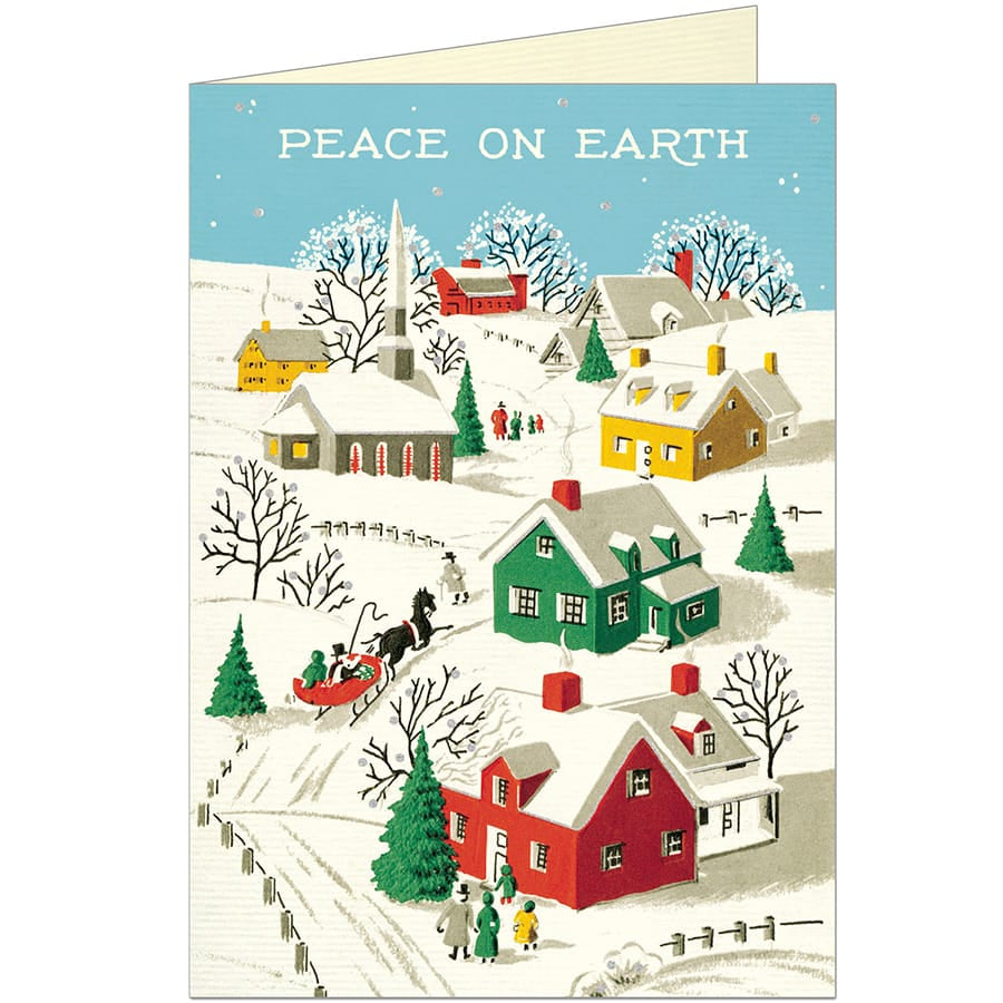 Cavallini &amp; Co. Holiday Peace On Earth Christmas Boxed Notes | Cavallini &amp; Co.