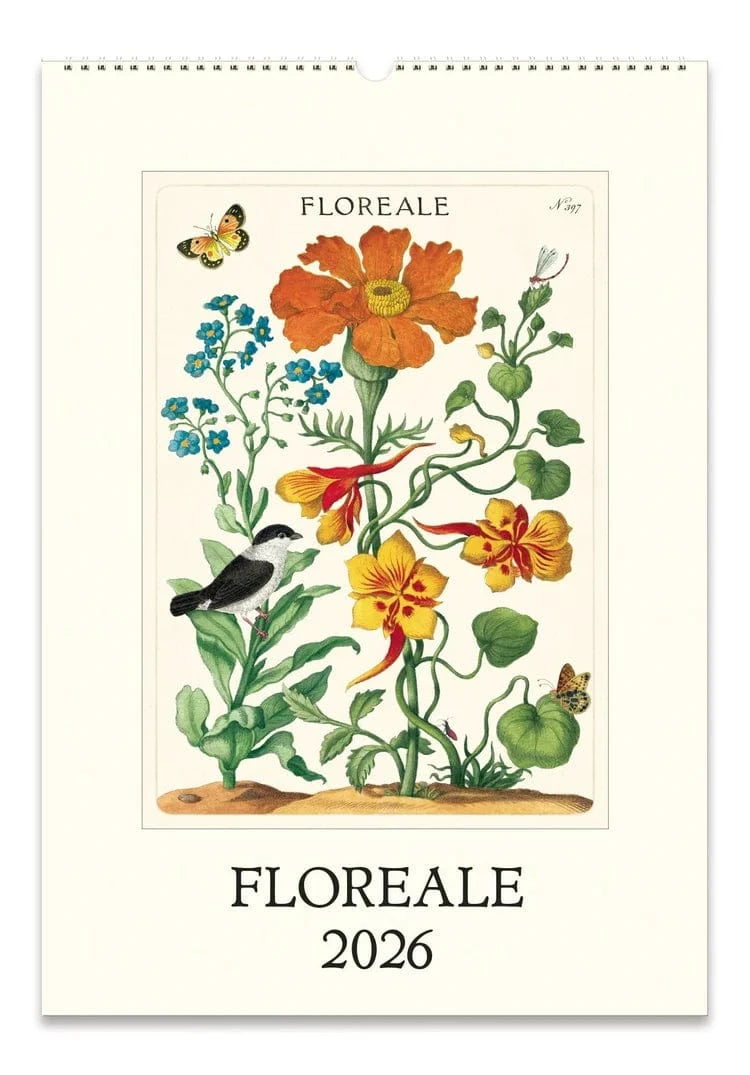 Cavallini & Co. Paper 2026 Floreale Wall Calendar