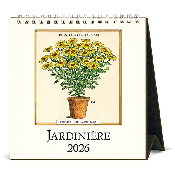 Cavallini & Co. Paper 2026 Jardiniere Desk Calendar