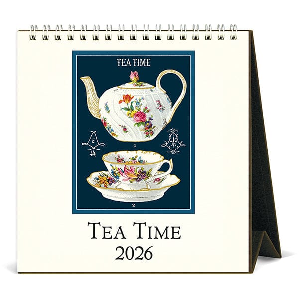 Cavallini & Co. Paper 2026 Tea Time Desk Calendar