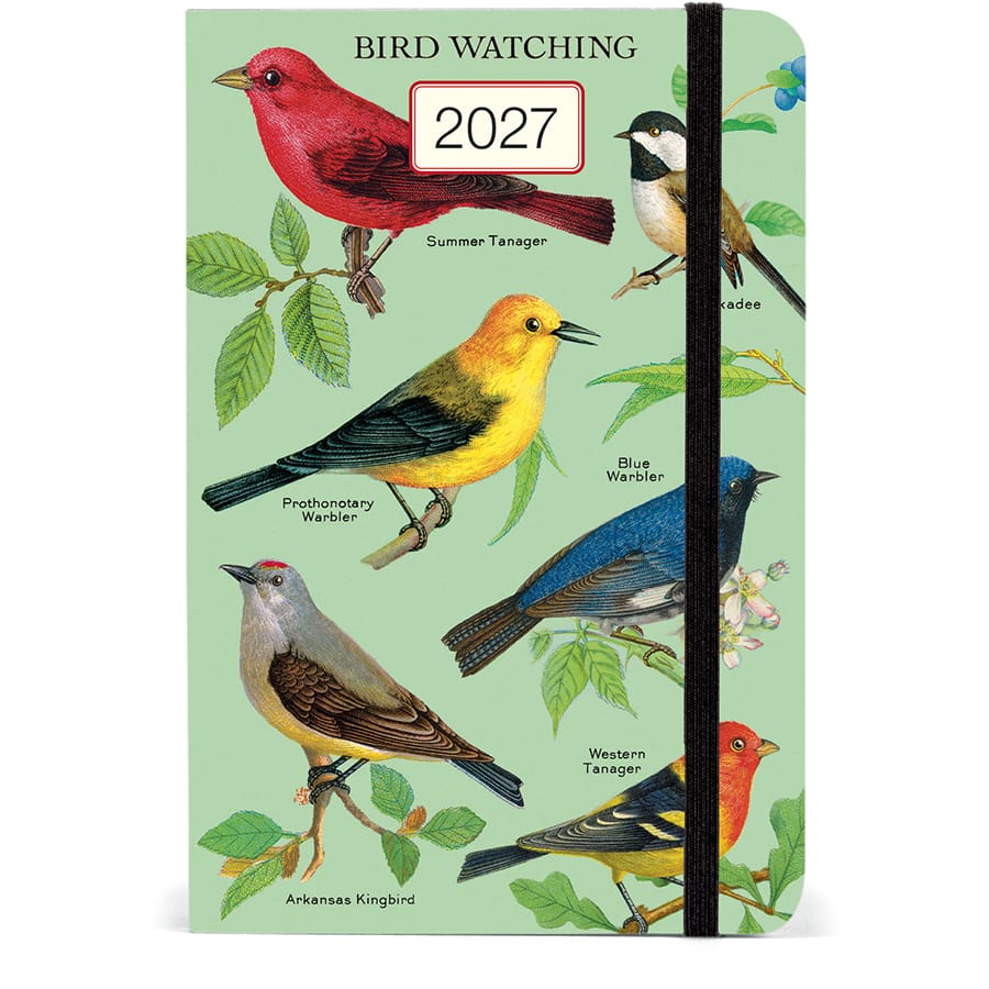 Cavallini & Co. Paper 2027 Bird Watching Weekly Planner