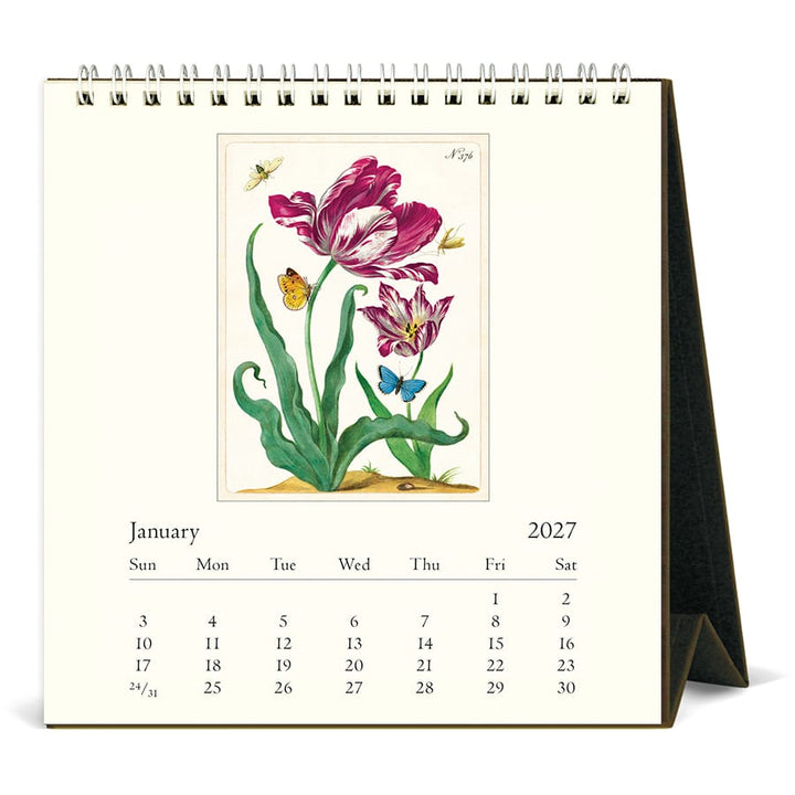 Cavallini & Co. Paper 2027 Flora & Fauna Desk Calendar