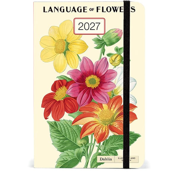 Cavallini & Co. Paper 2027 Language of Flowers Weekly Planner
