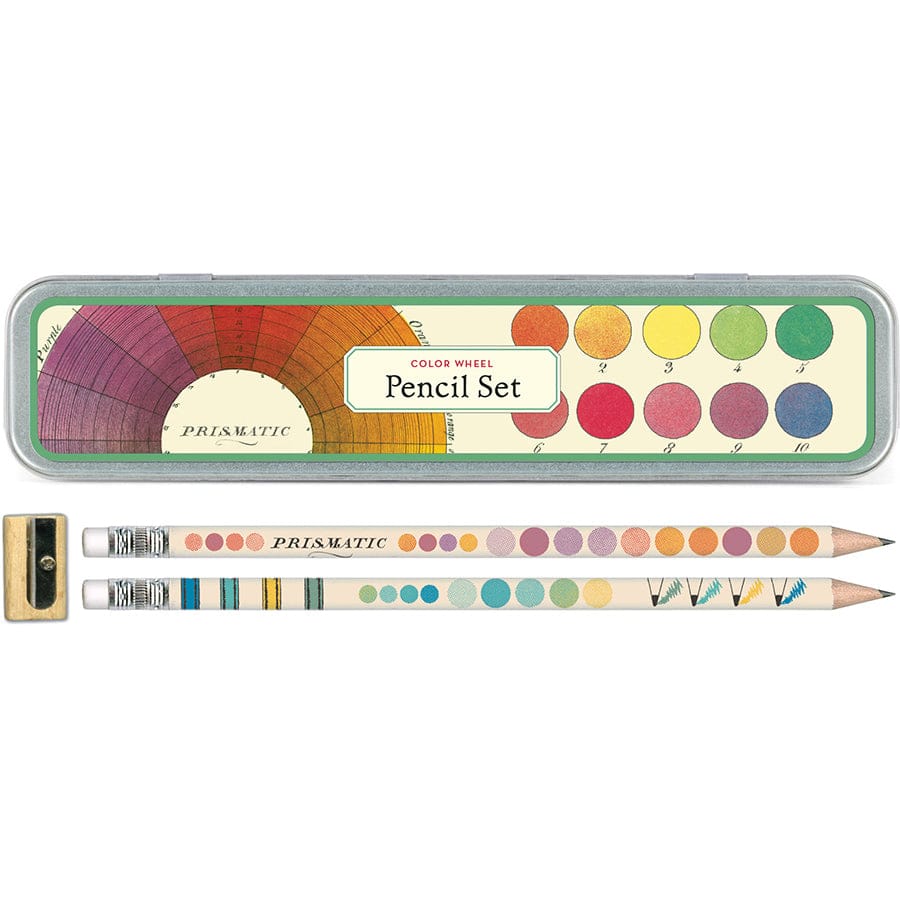 Cavallini & Co. Paper Color Wheel Pencil Set
