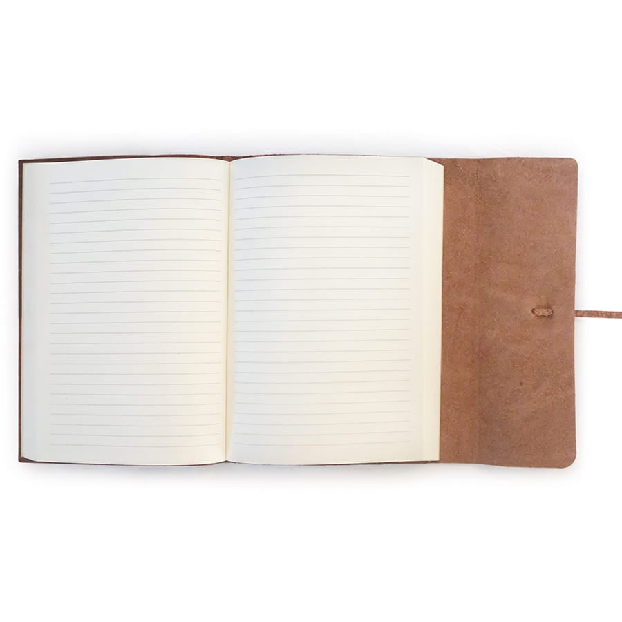 Cavallini & Co. Paper Journalino Grande Brown - 6" X 8"