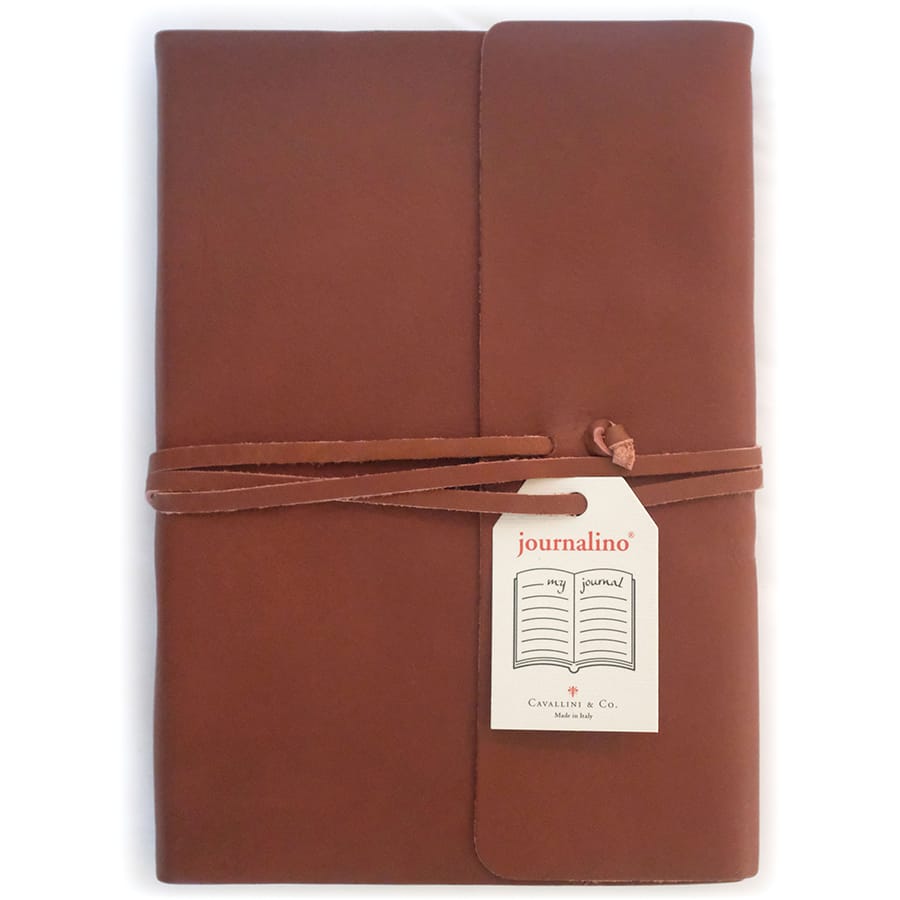 Cavallini &amp; Co. Paper Journalino Grande Brown - 6" X 8"