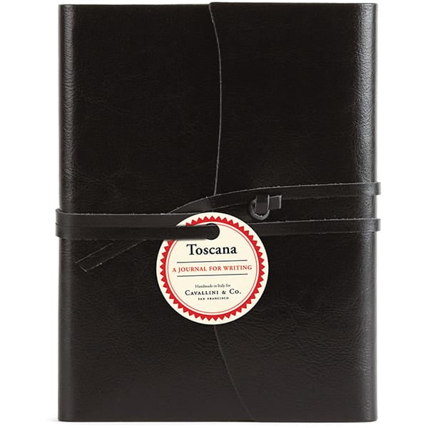 Cavallini &amp; Co. Paper Toscana Journal Black - 5" X 7"