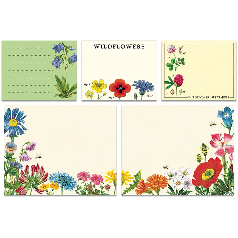 Cavallini & Co. Paper Wildflower Sticky Notes