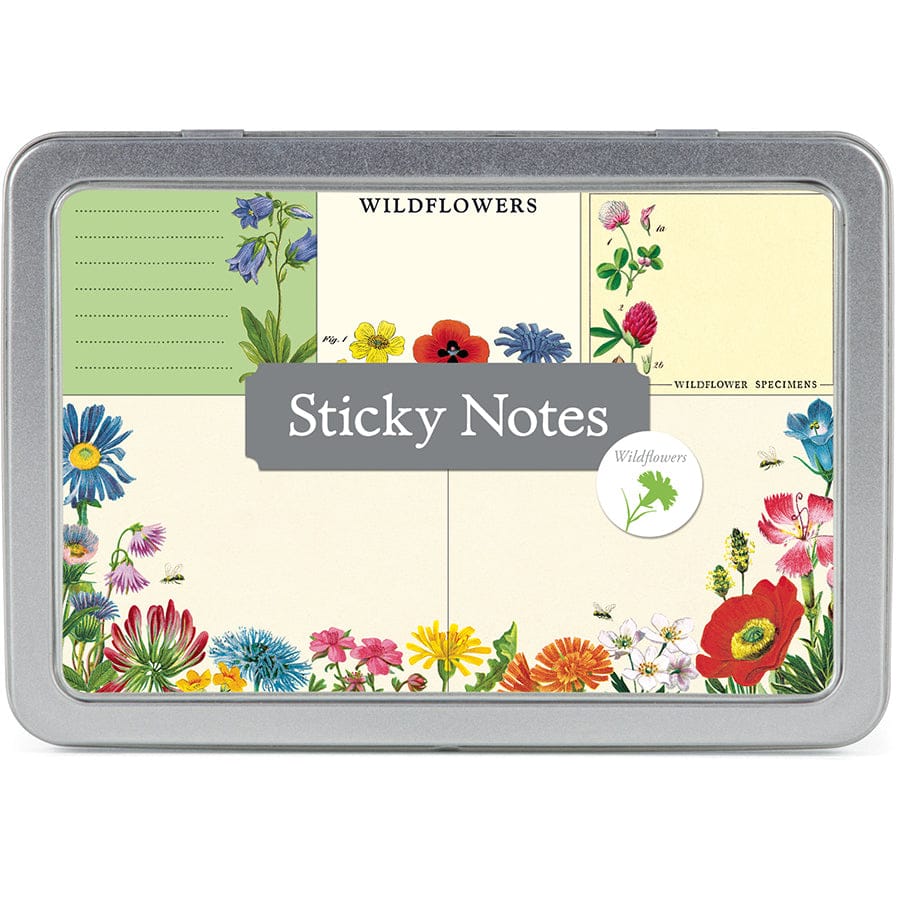 Cavallini & Co. Paper Wildflower Sticky Notes
