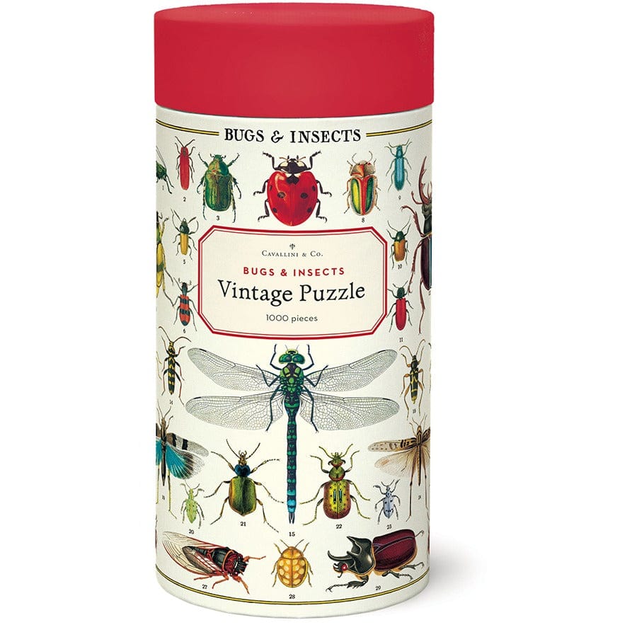 Cavallini & Co. Puzzle Cavallini & Co Bugs & Insects 1,000 Piece Puzzle