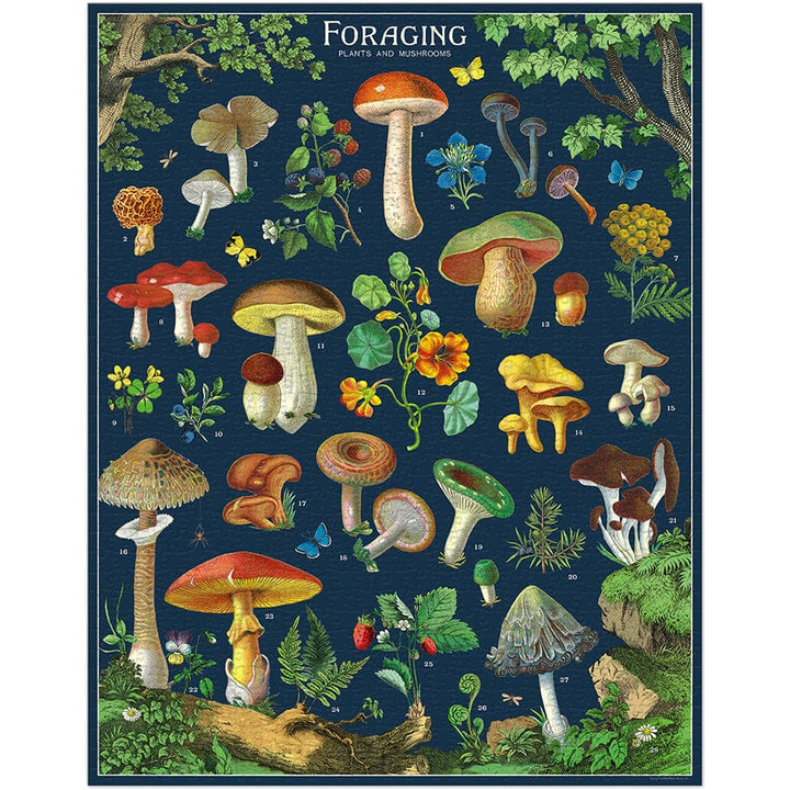 Cavallini & Co. Puzzle Cavallini & Co Foraging 1000 Piece Puzzle