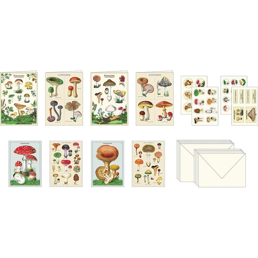 Cavallini & Co. Stationery Mushroom Stationery Set