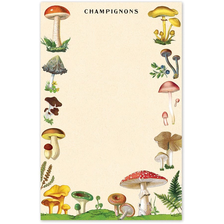 Cavallini & Co. Stationery Mushrooms Notepad