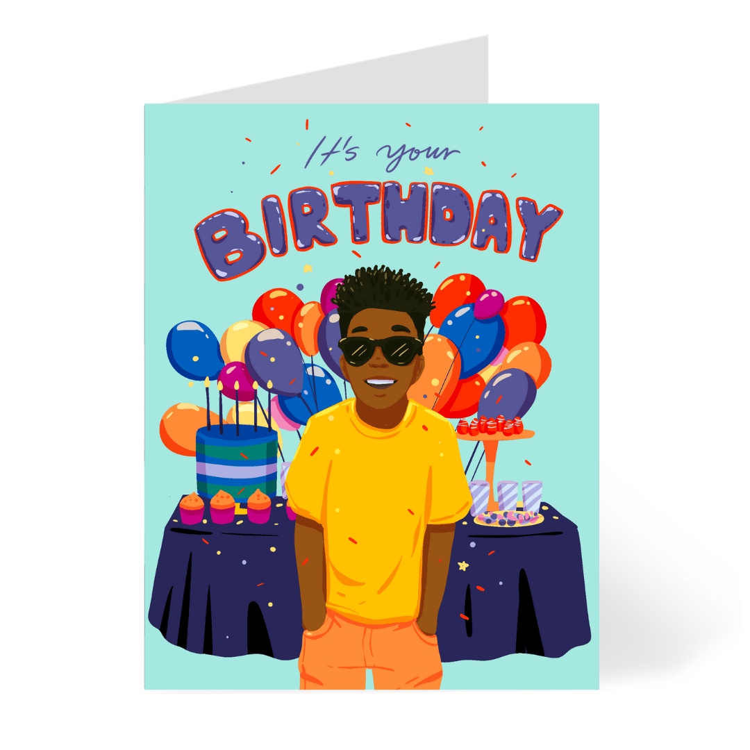 CheerNotes Cards Cool Birthday Boy