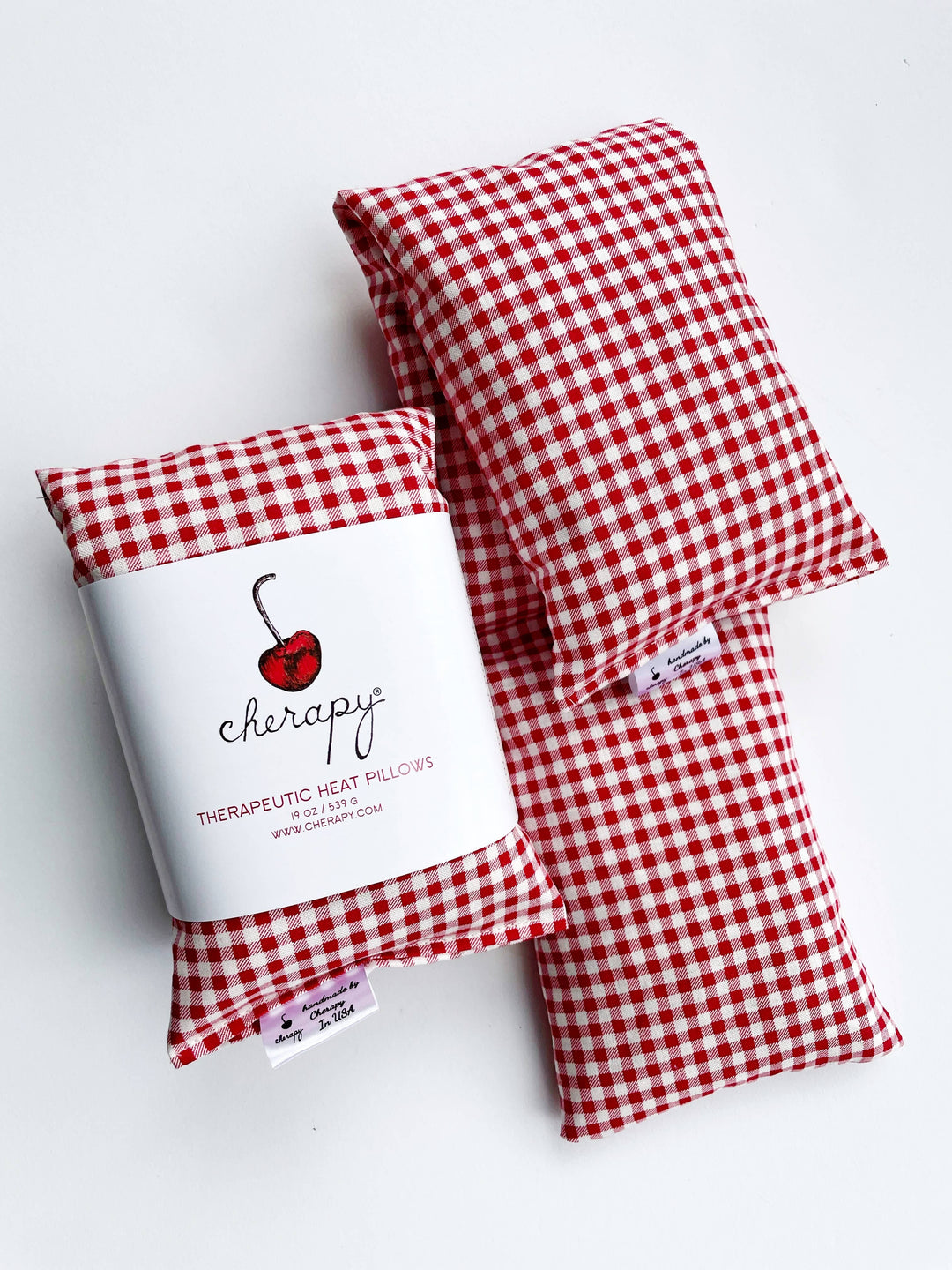 Cherapy Gifts Therapeutic Heat Wrap - Red Gingham