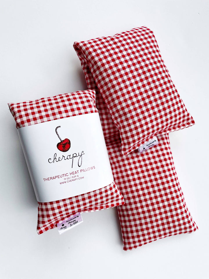 Cherapy Gifts Therapeutic Heat Wrap - Red Gingham
