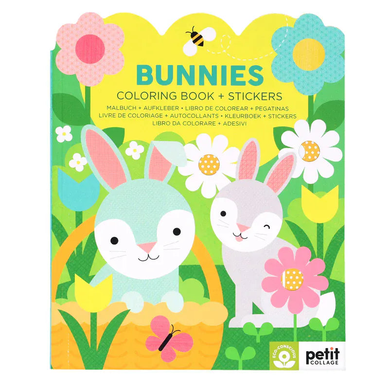 Chronicle Books Baby Bunnies Coloring Book + Stickers