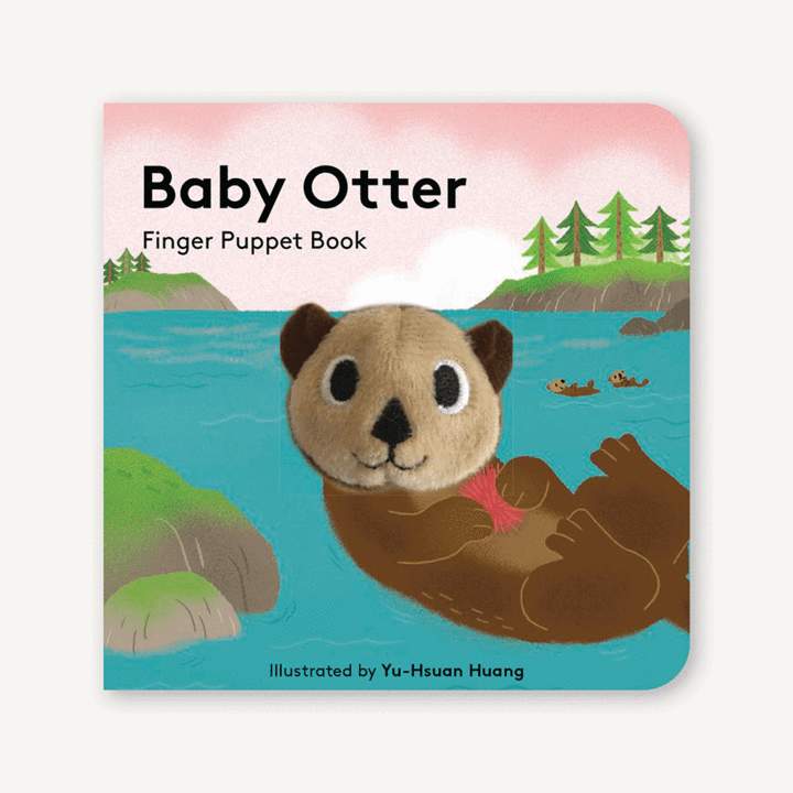 Chronicle Books Board Book Baby Otter: Finger Puppet Book
