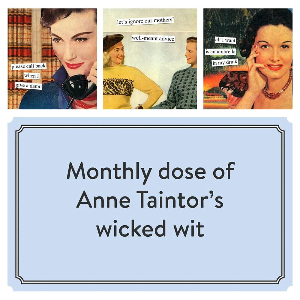 Chronicle Books Calendar Anne Taintor 2025 Wall Calendar