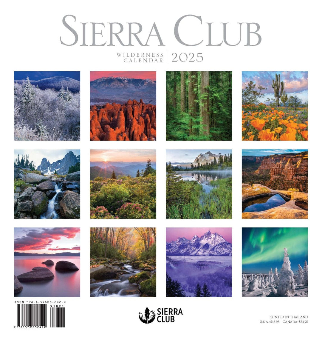 Chronicle Books Calendar Sierra Club Wilderness Calendar