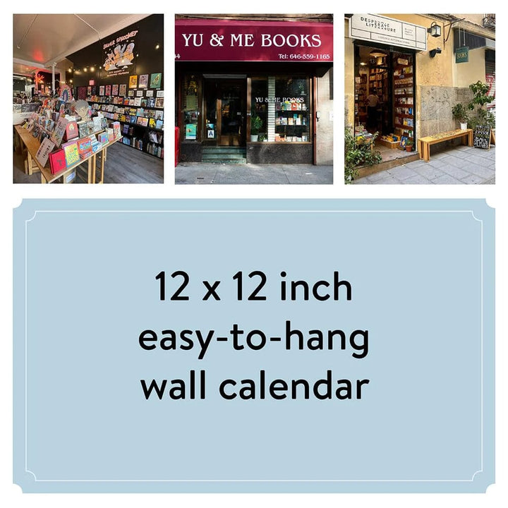 Chronicle Books Calendar This Is My Bookstore 2025 Wall Calendar