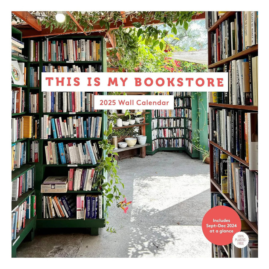 Chronicle Books Calendar This Is My Bookstore 2025 Wall Calendar