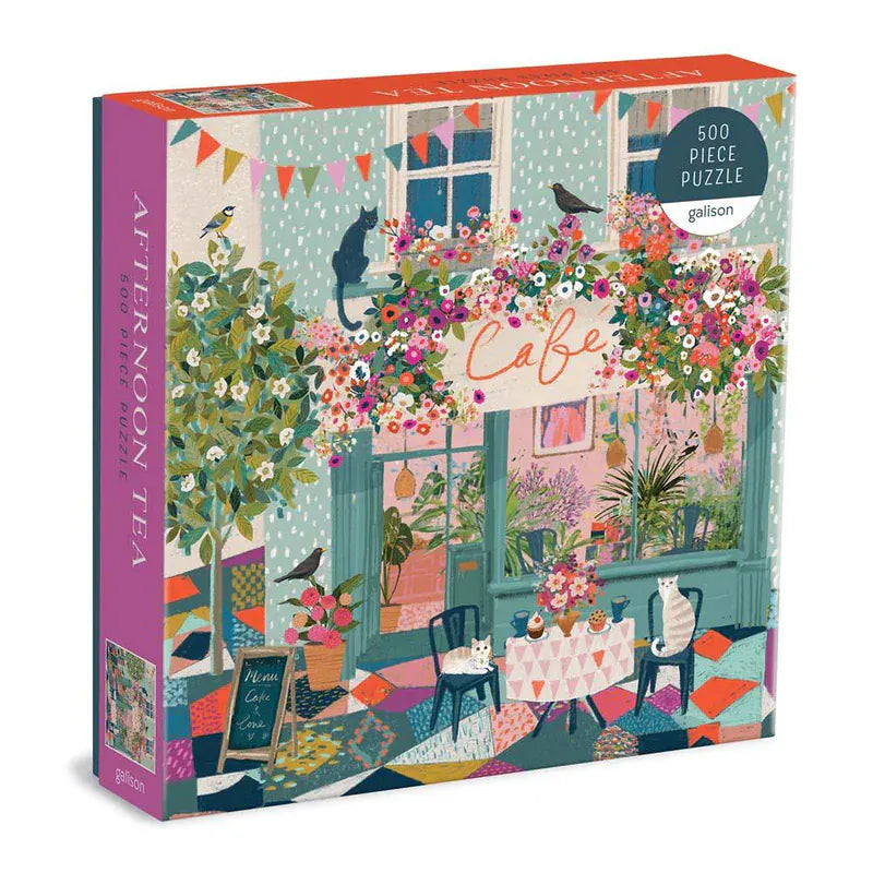 Chronicle Books Gifts Afternoon Tea 500 Piece Puzzle