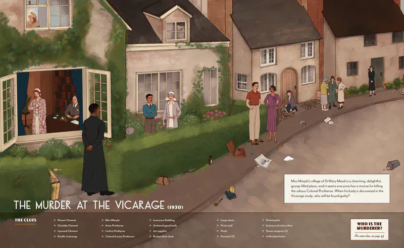 Chronicle Books Gifts Agatha Christie Seek-and-Find