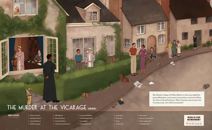 Chronicle Books Gifts Agatha Christie Seek-and-Find
